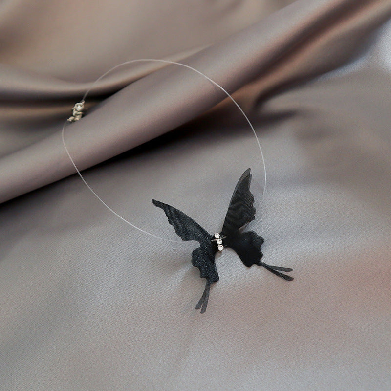 New Fashion Trending Cold Style Personalized Bow Sweet Geometry Necklace